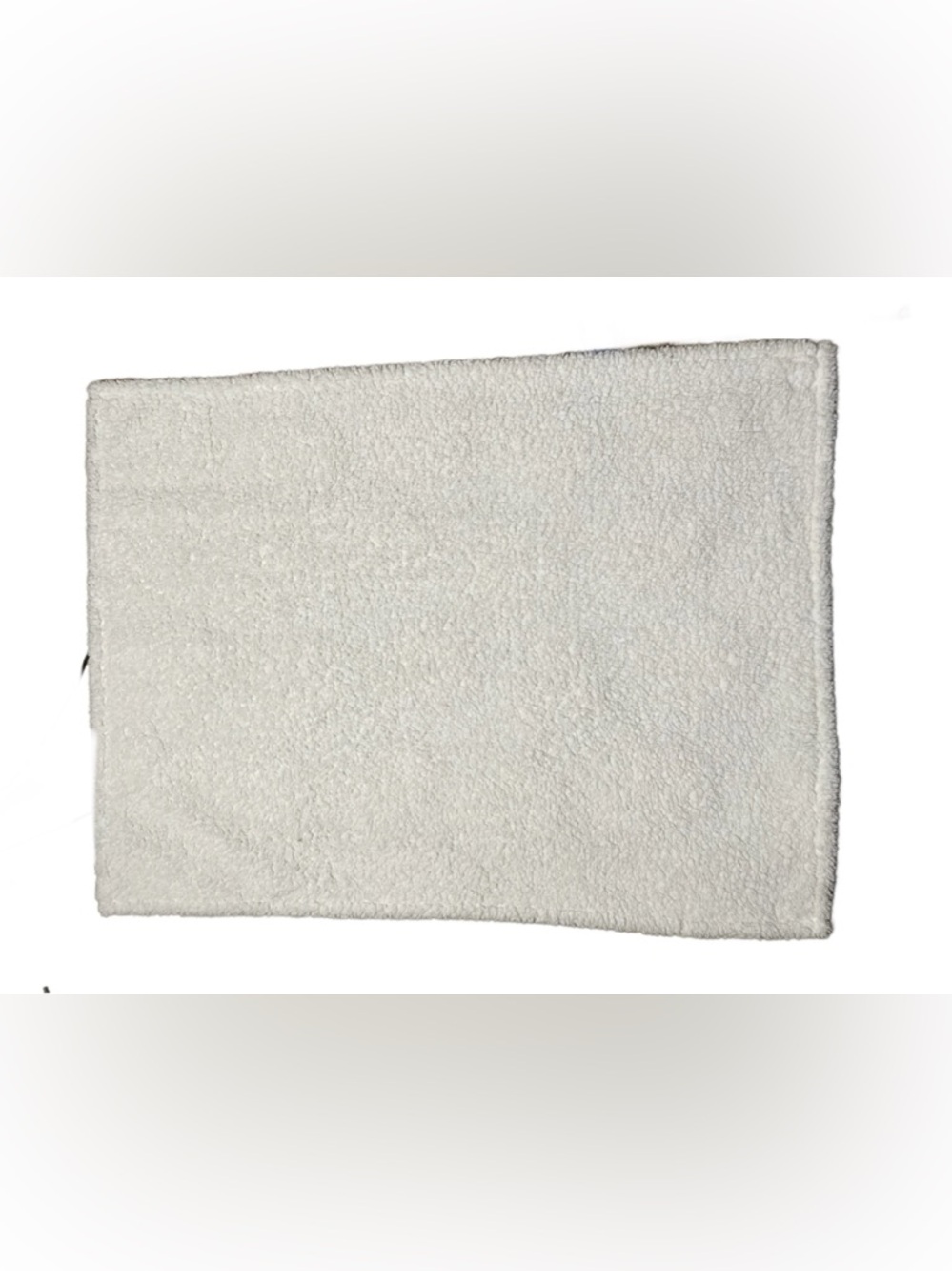 Lesure Green Sherpa Pet Blanket with White Daisies Size: Medium (30”x 40”) - Picture 6 of 15
